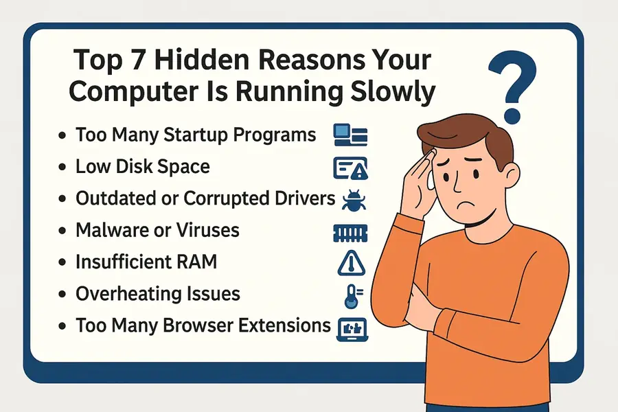 Top 7 Hidden Reasons Your Computer Is Running Slowly