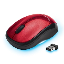 Track Mobile Wireless Mouse Red