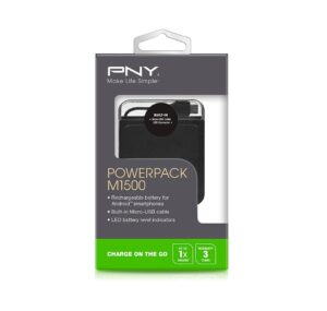 PNY - M1500 PowerPack - Micro-USB