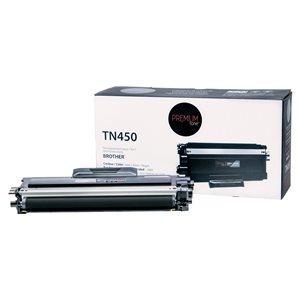 Premium New Ink/Toner Replacement for BROTHER TN450 (Black)