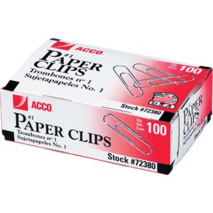 Paper Clips #1 Silver