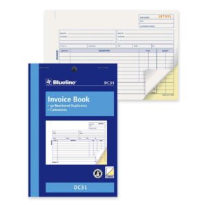 Invoice Book 50 Numbered Duplicates Carbonless DC31