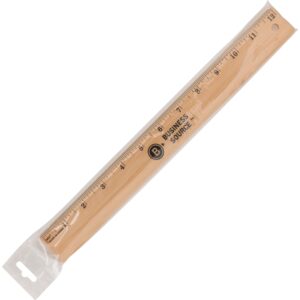 12" Wooden Ruler