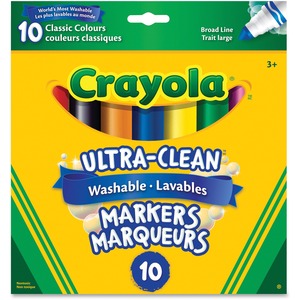 Crayola Washable Markers 10 Classic colours