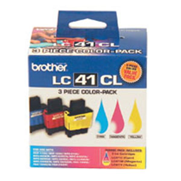 Brother LC41CL 3 Pack Colour Cartridges