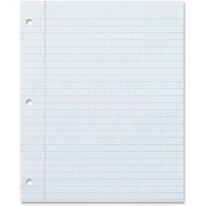 Looseleaf 3 Hole Lined Paper