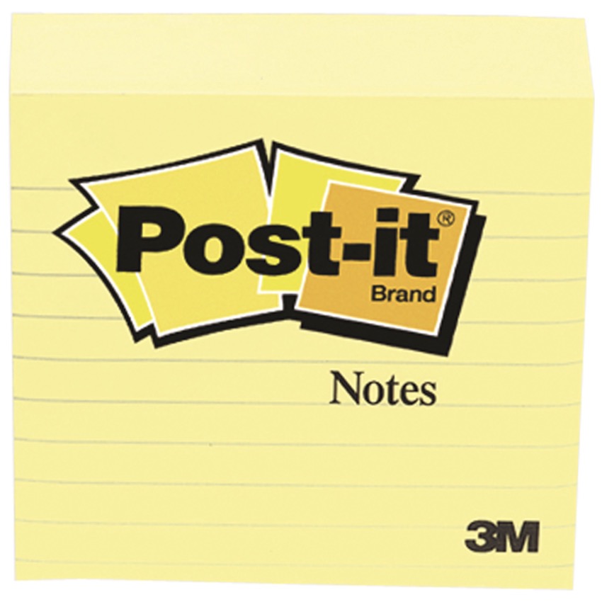 4x4 Ruled Post-It Notes