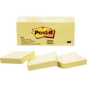 2x1.5 Yellow Post-It Note
