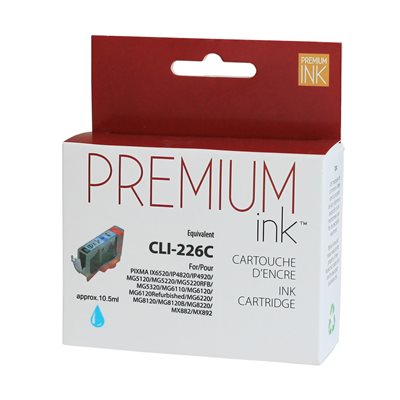 Premium New Ink/Toner Replacement for CANON 226 (Cyan)