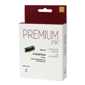 Premium New Ink/Toner Replacement for Canon 251XL (Gray)