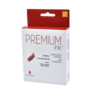 Premium New Ink Replacement for Canon 281XXL (Magenta)