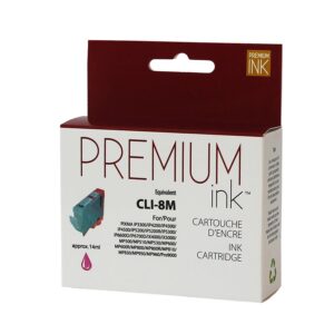 Premium New Ink/Toner Replacement for CANON 8 (Magenta)