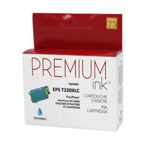 Premium New Ink/Toner Replacement for EPSON T220 XL (Cyan)