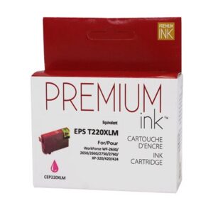 Premium New Ink/Toner Replacement for EPSON T220 XL (Magenta)