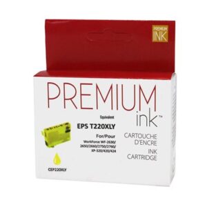 Premium New Ink/Toner Replacement for EPSON T220 XL (Yellow)