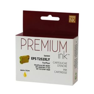 Premium New Ink/Toner Replacement for EPSON T252 XL (Yellow)