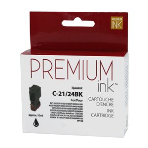 Premium New Ink Replacement for Canon C21/24 (Black)