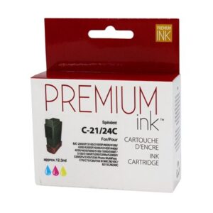 Premium New Ink/Toner Replacement for Canon BCI 24 (Colour)