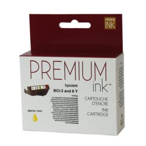 Premium New Ink/Toner Replacement for CANON 3 (Yellow)