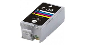 Premium New Ink Replacement for Canon C-CLI36 (Colour)