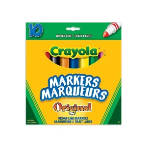 Crayola Markers Original 10 Pack