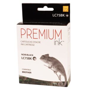 Premium New Ink/Toner Replacement for Brother LC75XL (Black)