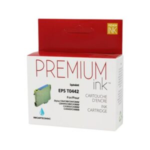 Premium New Ink/Toner Replacement for EPSON T0442 (Cyan)