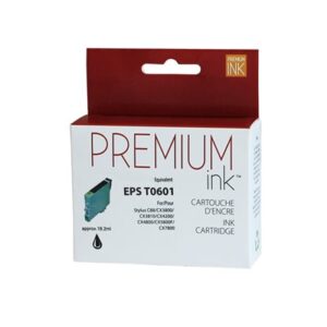 Premium New Ink/Toner Replacement for EPSON T0601 (Black)