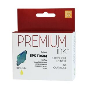 Premium New Ink/Toner Replacement for EPSON T0604 (Yellow)