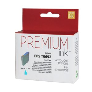 Premium New Ink/Toner Replacement for EPSON T0692 (Cyan)
