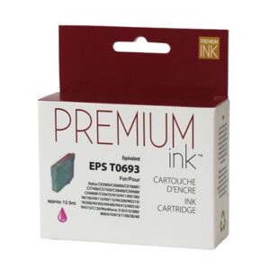 Premium New Ink/Toner Replacement for EPSON T0693 (Magenta)