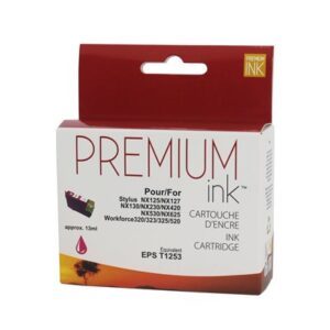 Premium New Ink/Toner Replacement for EPSON T1253 (Magenta)