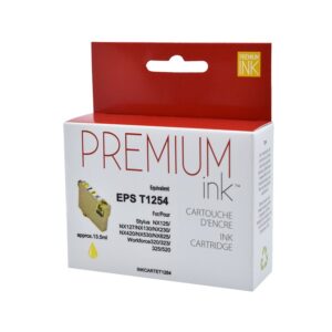 Premium New Ink/Toner Replacement for EPSON 1254 (Yellow)