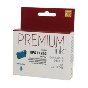 Premium New Ink/Toner Replacement for EPSON 1262 (Cyan)