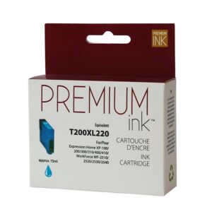 Premium New Ink/Toner Replacement for EPSON T200 XL (Cyan)