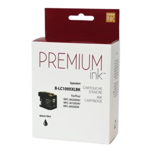 Premium New Ink/Toner Replacement for BROTHER 109 XXL (Black)