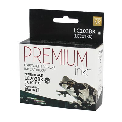 Premium New Ink/Toner Replacement for Brother LC 203XL (Black)