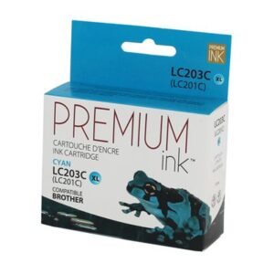 Premium New Ink/Toner Replacement for Brother LC 203 (Cyan)