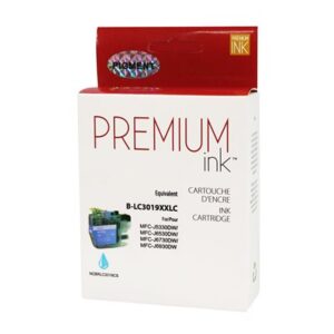 Premium New Ink/Toner Replacement for BROTHER 3019 XXL (Cyan)