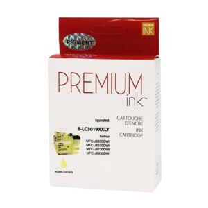 Premium New Ink/Toner Replacement for BROTHER 3019 XXL (Yellow)