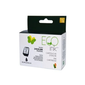 Eco Remanufactured Ink Replacement for Canon 245 XL (Black)