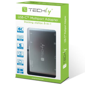 TECHLY - USB-C to Multiport Adapter