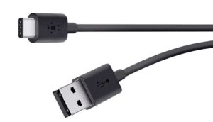 SAMSUNG - USB-C to USB-C 2.0 Cable - 3FT - Black