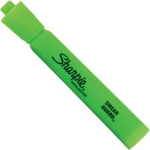 Lime green Sharpie Highlighter
