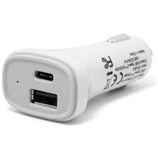2-Port USB-A & USB-C Car Charger