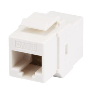 Techly Cat6 Inline Coupler Keystone - White
