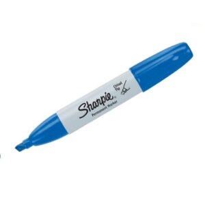 Chisel Tip Sharpie - Blue