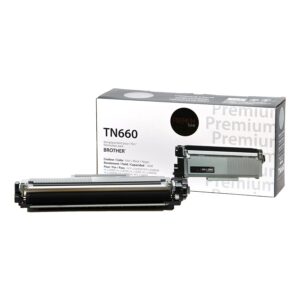 Premium New Ink/Toner Replacement for BROTHER TN660 (Black)