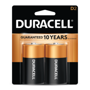 Duracell D2 Coppertop Batteries