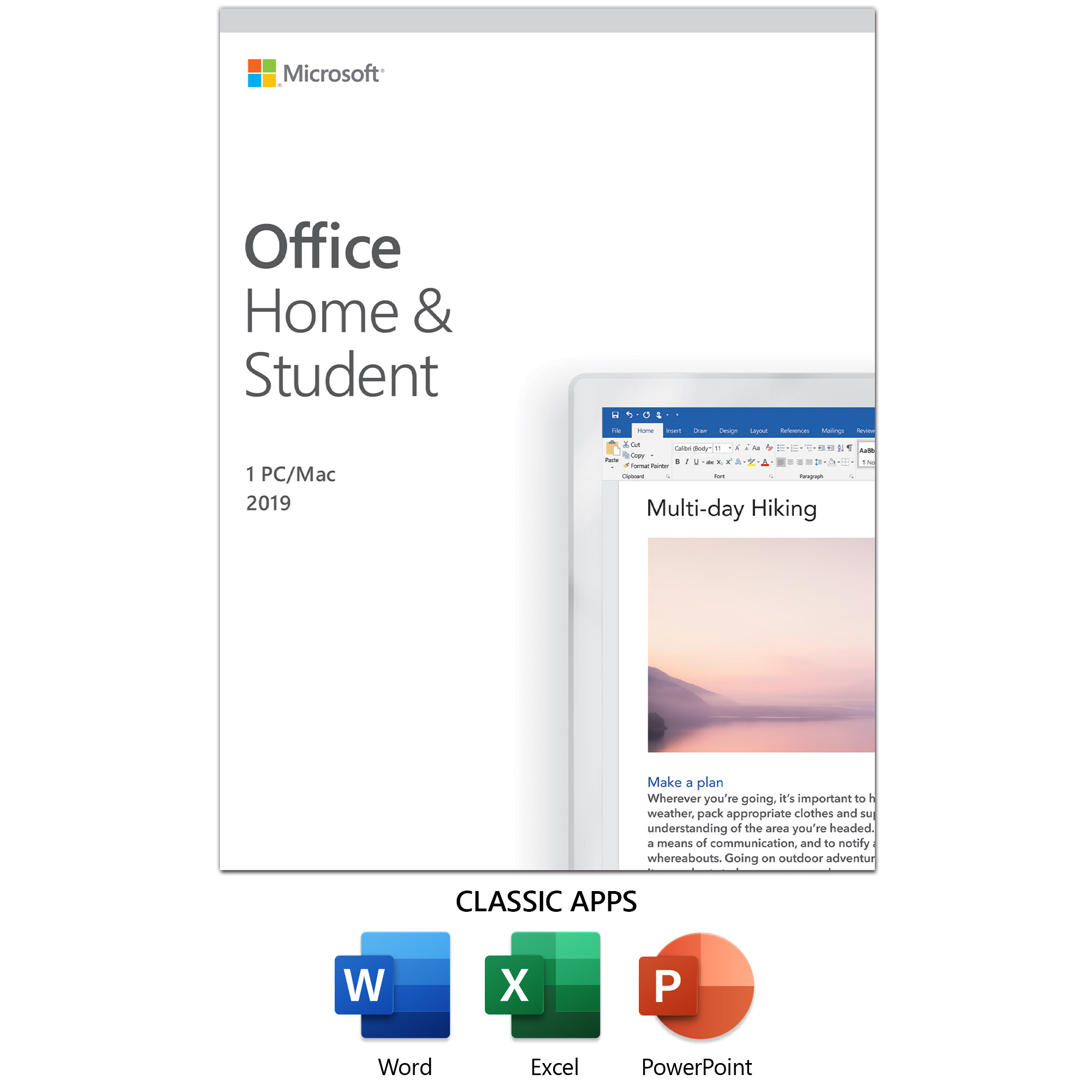 Microsoft Office Home & Student 2019